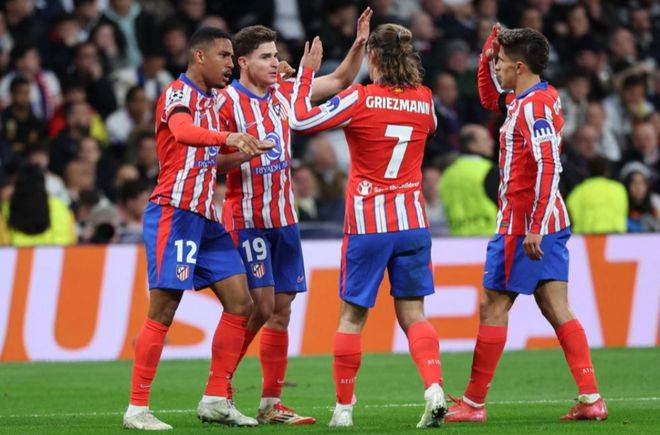 马德里德比互不相让，胜负未定